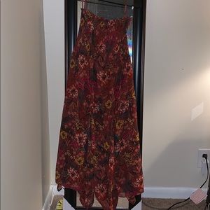 Medium hi-low summer dress